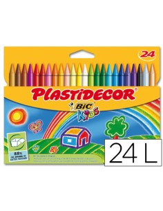 Lapices cera plastidecor... 2