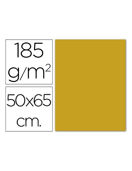 Cartulina guarro cuero 50x65 cm 185 gr
