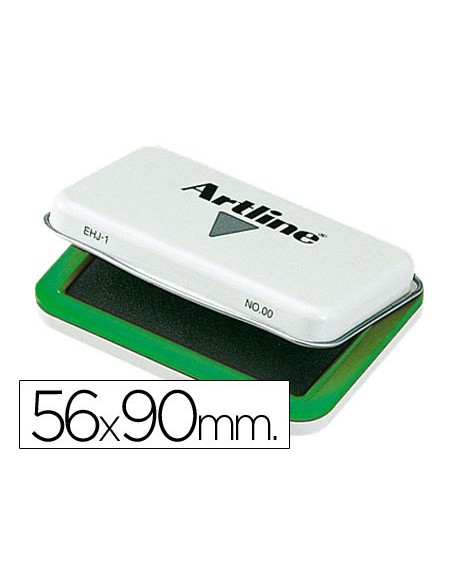 Tampon artline nº0 verde 56x90 mm