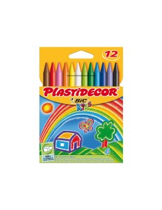 Lapices cera plastidecor...