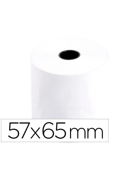 Rollo sumadora q-connect electro 57 mm ancho x...