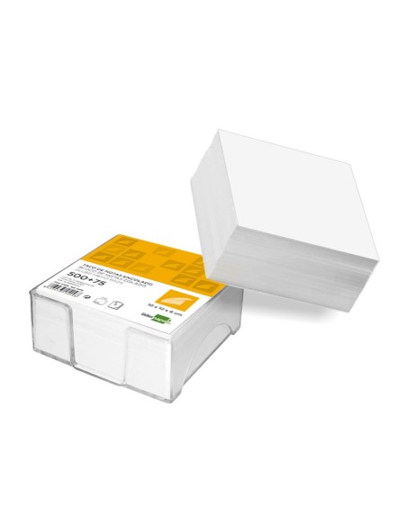 Taco papel liderpapel encolado 100x100x60 mm...