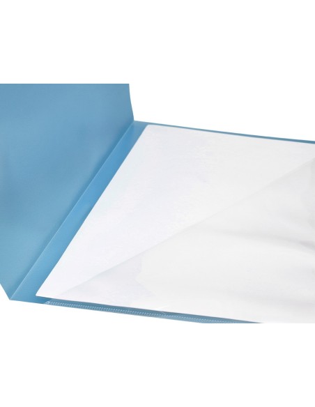 Carpeta liderpapel dossier a4 uñero celeste opaco