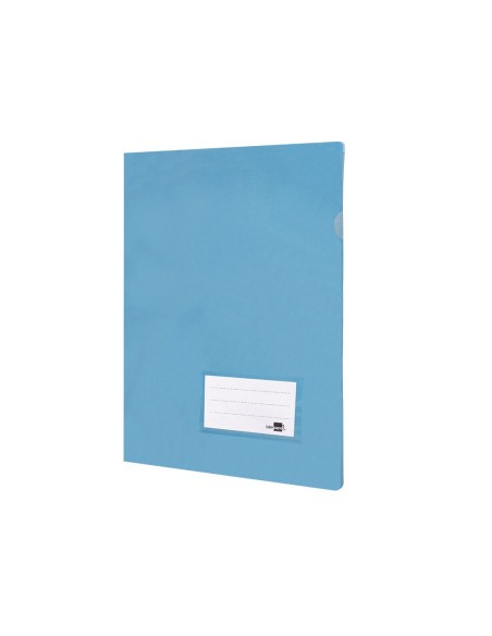 Carpeta liderpapel dossier a4 uñero celeste opaco