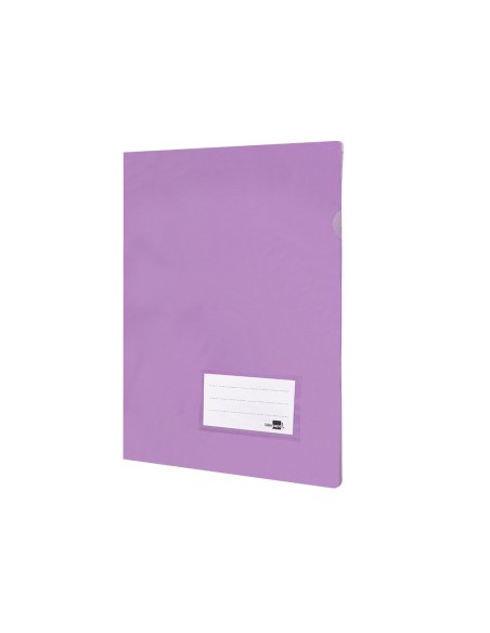Carpeta liderpapel dossier a4 uñero lavanda opaco