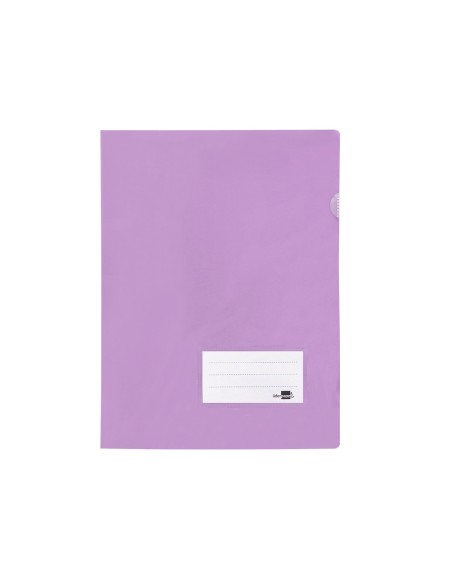 Carpeta liderpapel dossier a4 uñero lavanda opaco