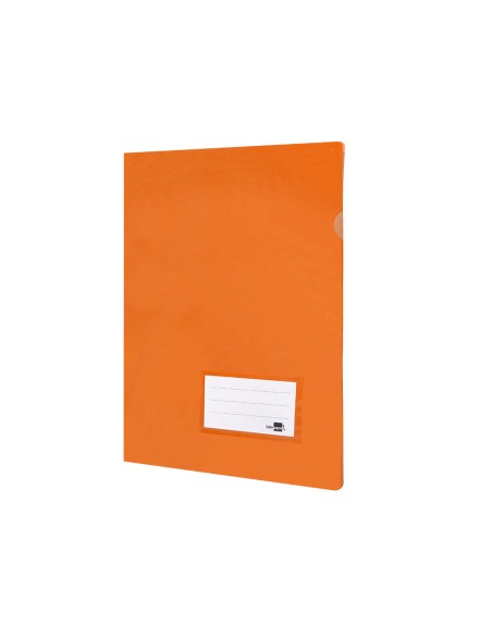 Carpeta liderpapel dossier a4 uñero naranja fluor opaco