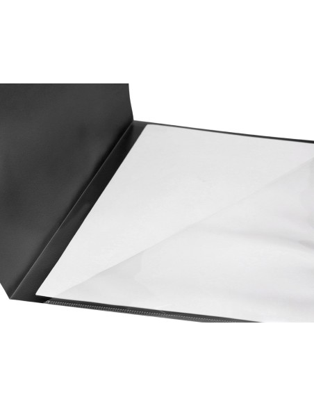 Carpeta liderpapel dossier a4 uñero negro opaco