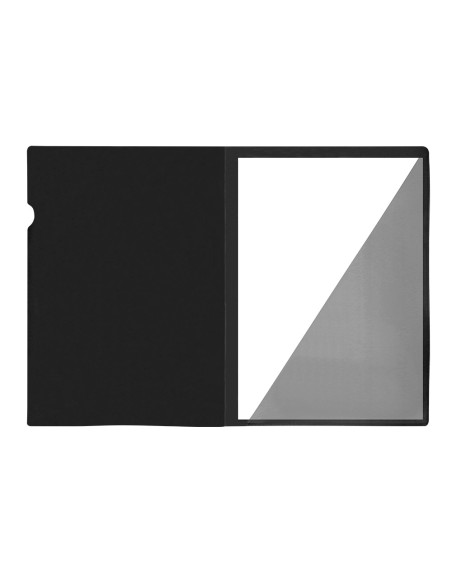 Carpeta liderpapel dossier a4 uñero negro opaco