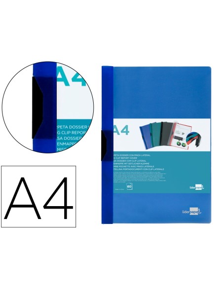 Carpeta liderpapel dossier pinza lateral...