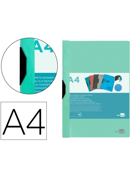 Carpeta liderpapel dossier pinza lateral...
