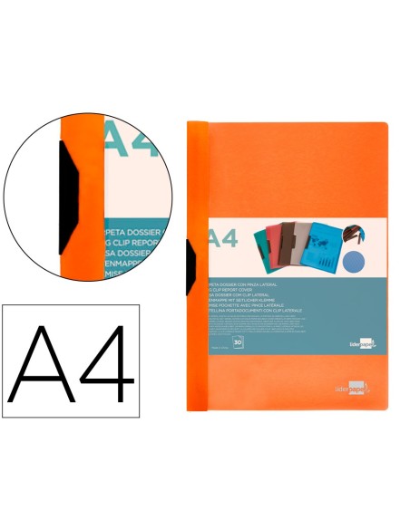 Carpeta liderpapel dossier pinza lateral...