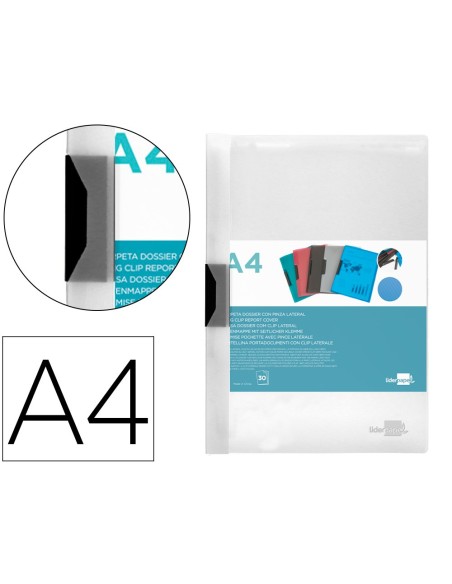 Carpeta liderpapel dossier pinza lateral...