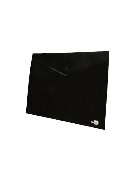 Carpeta liderpapel dossier broche polipropileno din a4 negro opaco 50 hojas