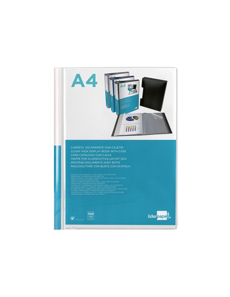 Carpeta liderpapel personaliza 100 fundas...