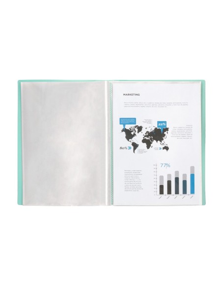 Carpeta liderpapel escaparate 40 fundas...