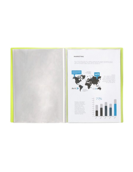 Carpeta liderpapel escaparate 30 fundas...