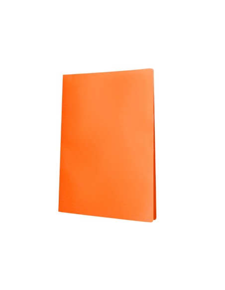 Carpeta liderpapel escaparate 10 fundas polipropileno din a4 naranja fluor opaco