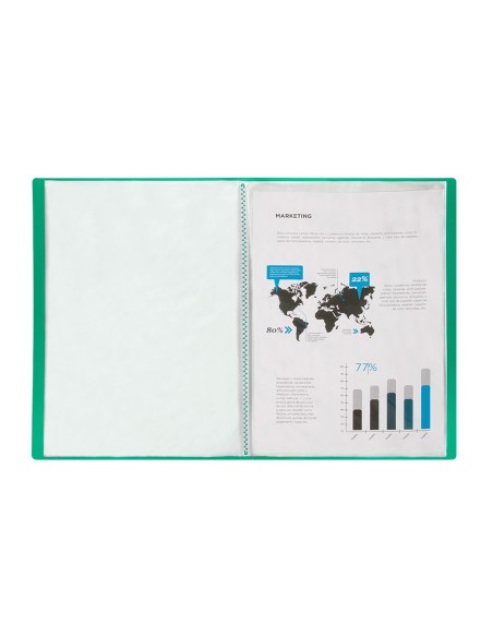 Carpeta liderpapel escaparate 10 fundas...