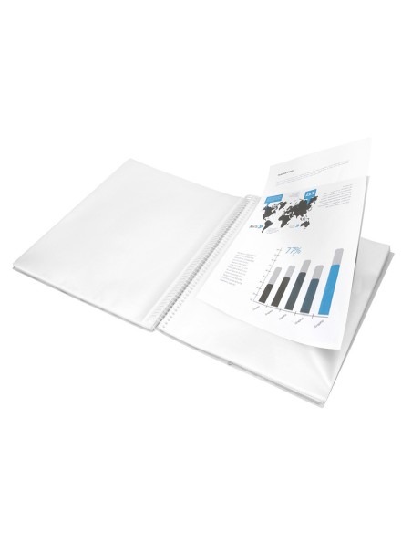 Carpeta liderpapel escaparate con espiral 40...