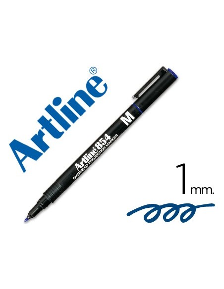 Rotulador artline retroproyeccion punta fibra...