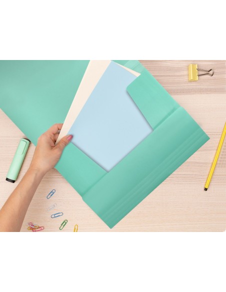 Carpeta liderpapel gomas solapas polipropileno...
