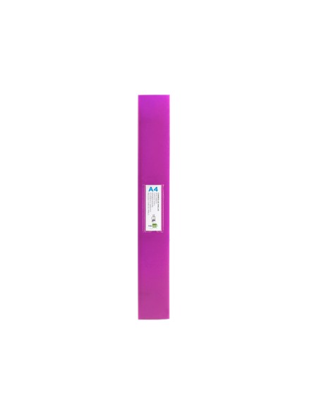 Carpeta liderpapel 4 anillas 25 mm mixtas polipropileno din a4 lavanda opaco