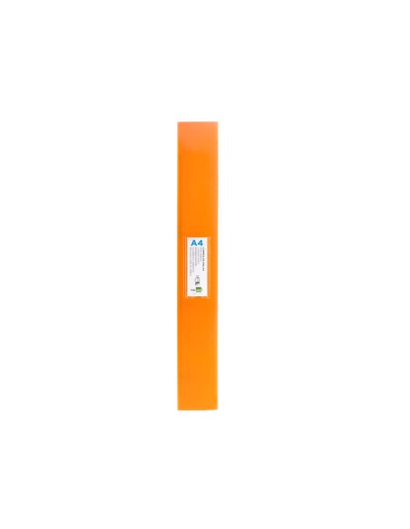 Carpeta liderpapel 4 anillas 25 mm mixtas polipropileno din a4 naranja fluor opaco