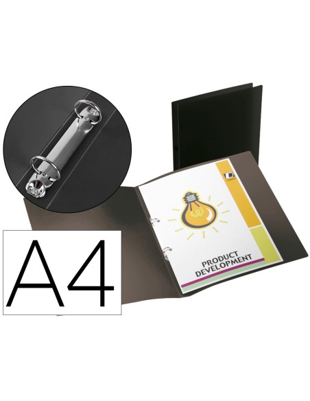 Carpeta liderpapel 2 anillas mixtas mini 15 mm...