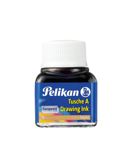 Tinta china pelikan sepia bote de 10 ml