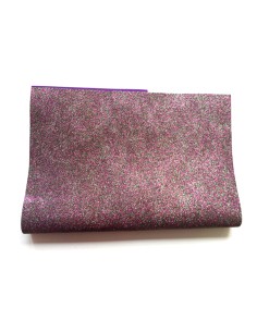 Goma eva con purpurina...