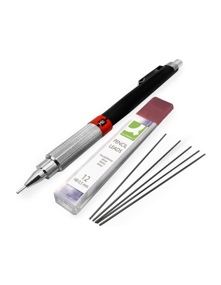 Minas q-connect grafito 0,5 mm hb estuche de 12...