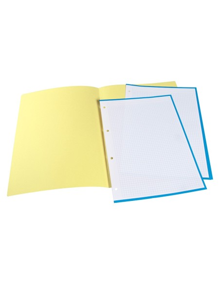 Subcarpeta liderpapel a4 amarillo pastel 180g/m2