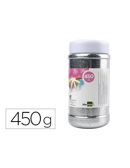 Purpurina liderpapel fantasia color plata...