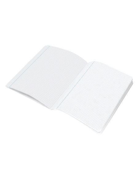 Libreta liderpapel smart a4 tapa blanda 80 hojas 60g/m2 cuadro 5 mm con margen colores surtidos