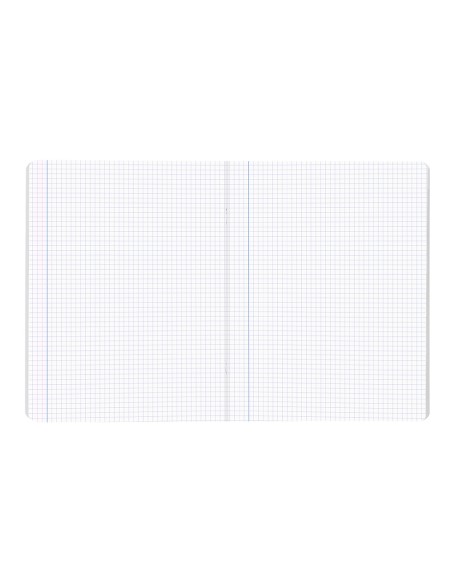 Libreta liderpapel smart a4 tapa blanda 80 hojas 60g/m2 cuadro 5 mm con margen colores surtidos