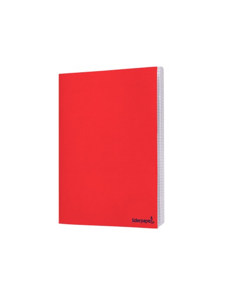 Libreta liderpapel smart a4 tapa blanda 80 hojas 60g/m2 cuadro 5 mm con margen colores surtidos