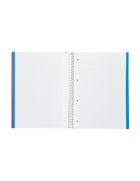 Cuaderno espiral liderpapel a4 micro jolly multidisciplina tapa forrada 140h 75gr 28h 5mm 112h hrtal.