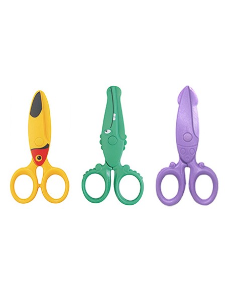 Tijera escolar liderpapel 12cm especial para...