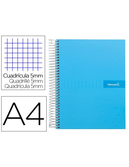 Cuaderno espiral liderpapel a4 micro crafty...
