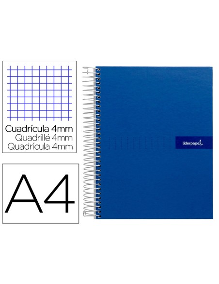 Cuaderno espiral liderpapel a4 crafty tapa...