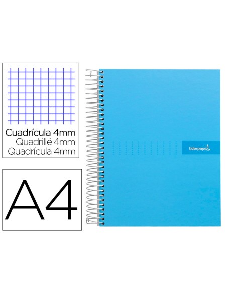 Cuaderno espiral liderpapel a4 crafty tapa...