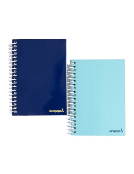 Cuaderno espiral liderpapel bolsillo dieciseavo...