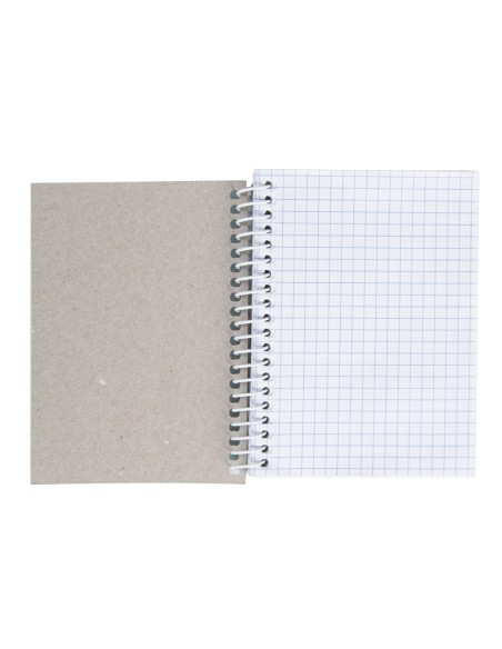 Cuaderno espiral liderpapel bolsillo doceavo smart tapa blanda 80h 60gr cuadro 4mm colores surtidos