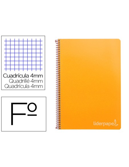 Cuaderno espiral liderpapel folio witty tapa...