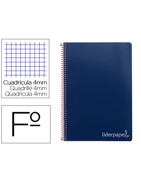 Cuaderno espiral liderpapel folio witty tapa...