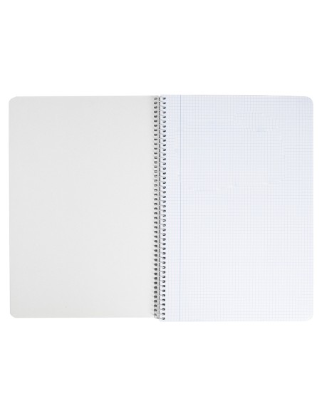 Cuaderno espiral liderpapel a5 micro witty tapa dura 140h 75gr cuadro 5mm 5 bandas 6 taladros colores surtidos