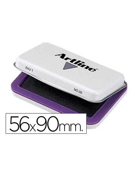 Tampon artline nº0 violeta 56x90 mm