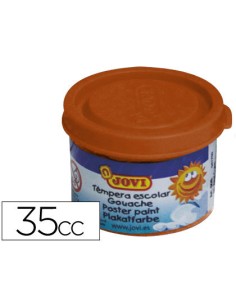 Tempera jovi 35 ml marron 2