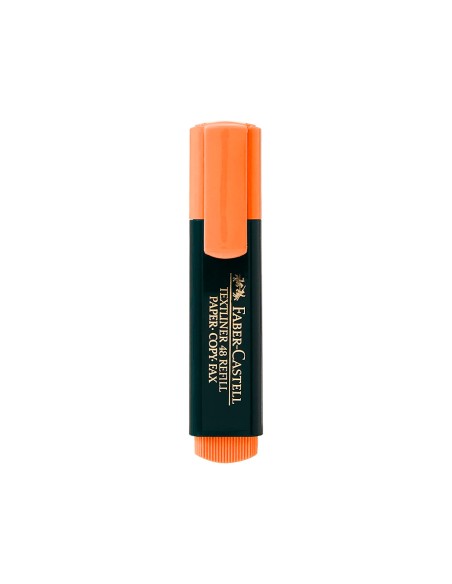 Rotulador faber fluorescente 48-15 naranja
